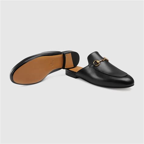 sale on gucci princetown leather slipper|Gucci princetown leather flat mules.